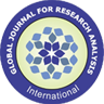 GJRA - Global Journal for Research Analysis